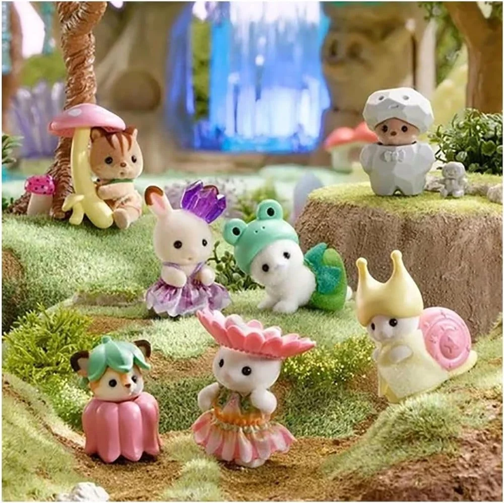 Sylvanian Families Mini-figures Forest Fairy Baby Friends Surprise Bag 5 cm - 1 Unidade Aleatória